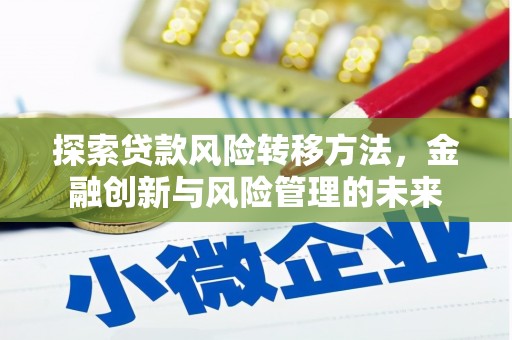 沂南探索贷款风险转移方法，金融创新与风险管理的未来
