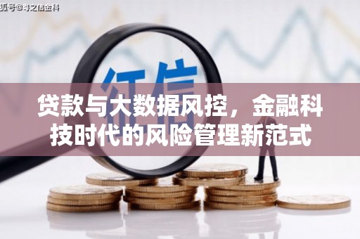 沂南贷款与大数据风控，金融科技时代的风险管理新范式