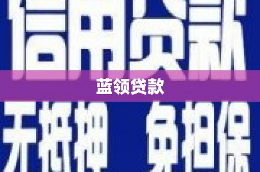 沂南蓝领贷款