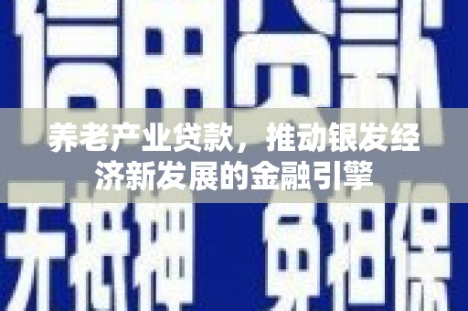 沂南养老产业贷款，推动银发经济新发展的金融引擎
