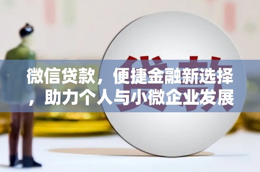 沂南微信贷款，便捷金融新选择，助力个人与小微企业发展