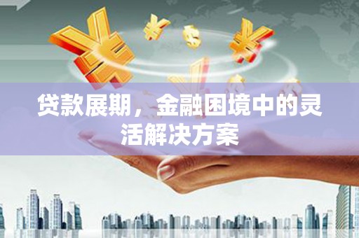 沂南贷款展期，金融困境中的灵活解决方案