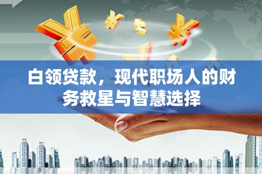 沂南白领贷款，现代职场人的财务救星与智慧选择