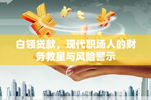 沂南白领贷款，现代职场人的财务救星与风险警示