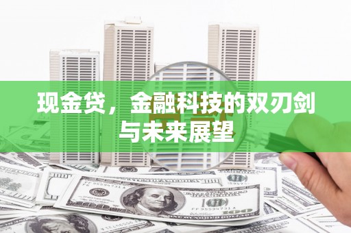沂南现金贷，金融科技的双刃剑与未来展望