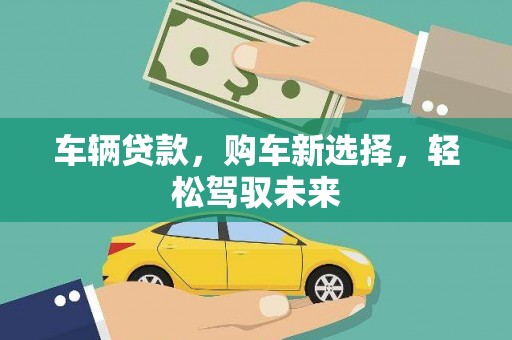 沂南车辆贷款，购车新选择，轻松驾驭未来