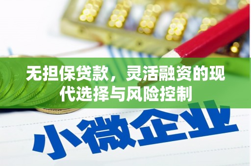 沂南无担保贷款，灵活融资的现代选择与风险控制