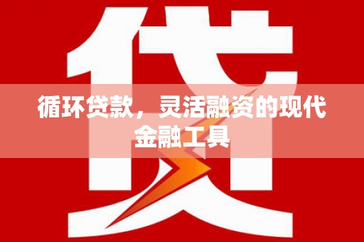 沂南循环贷款，灵活融资的现代金融工具