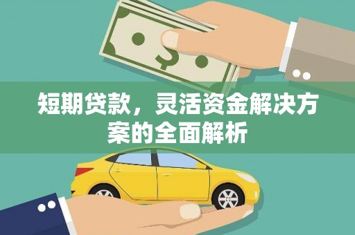 沂南短期贷款，灵活资金解决方案的全面解析
