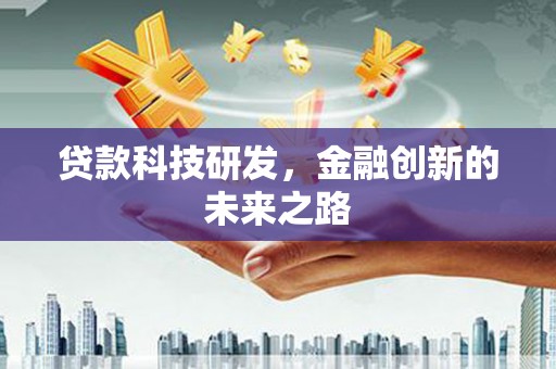 沂南贷款科技研发，金融创新的未来之路