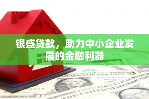 沂南银盛贷款，助力中小企业发展的金融利器