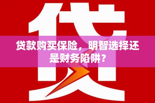 沂南贷款购买保险，明智选择还是财务陷阱？