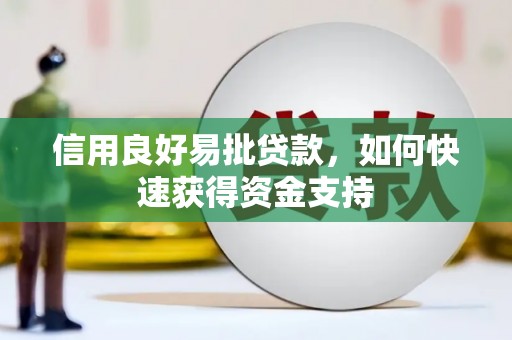 沂南信用良好易批贷款，如何快速获得资金支持