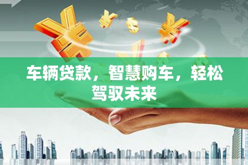 沂南车辆贷款，智慧购车，轻松驾驭未来
