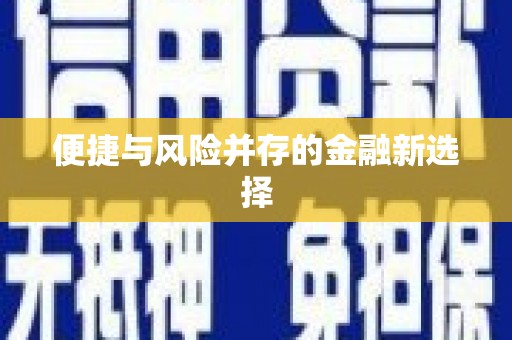 沂南便捷与风险并存的金融新选择
